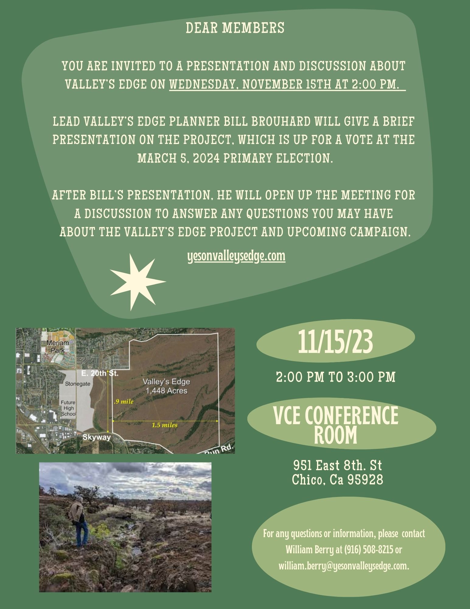 Valley's Edge Meeting